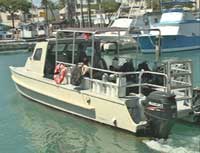 Oahu Hawaii - Scuba Cat Catamaran PADI scuba diving charter boat