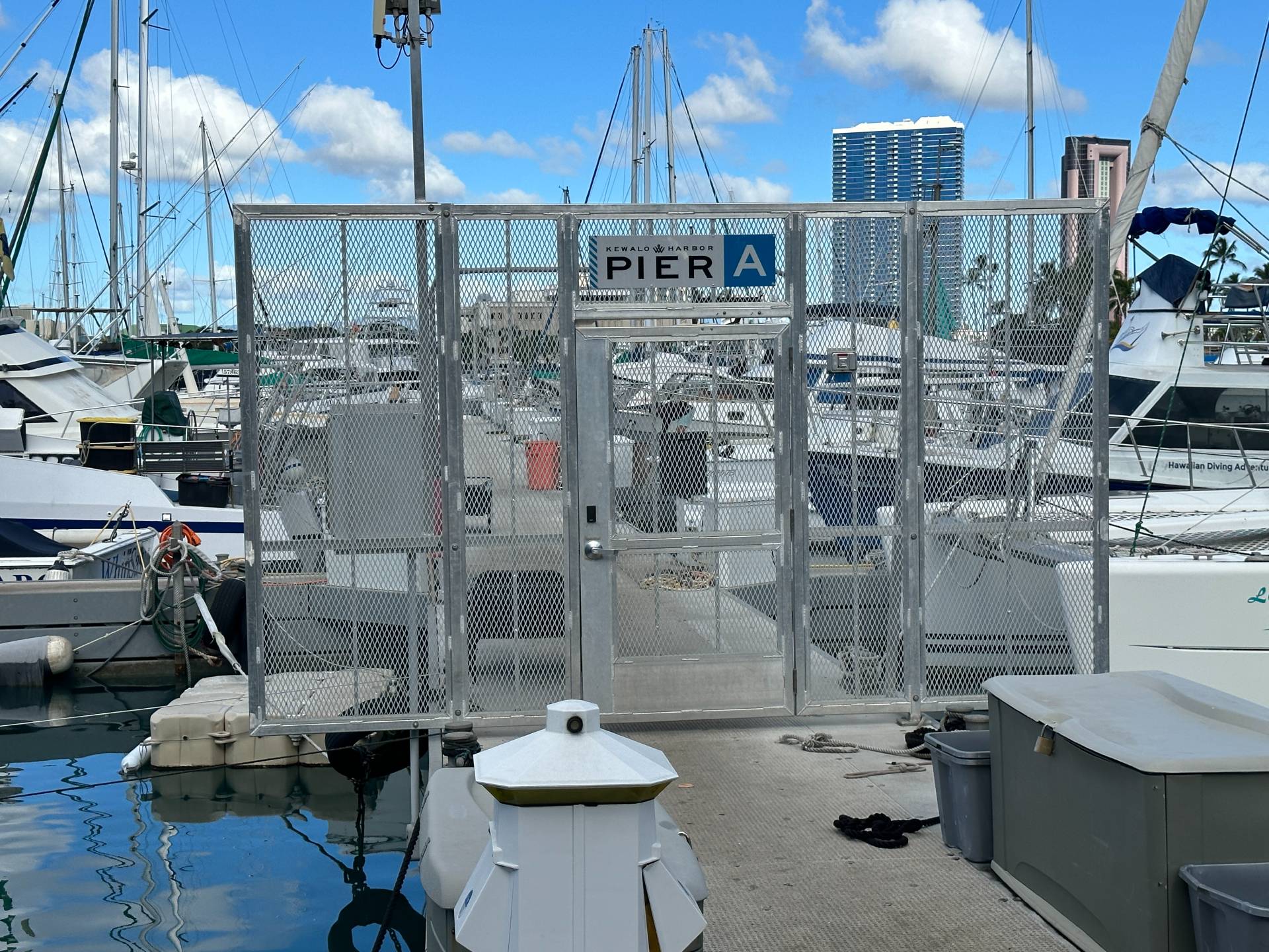 Kewalo Basin harbor pier A