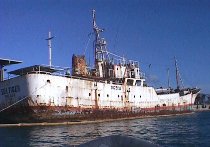 Sea tiger Shipwreck Honolulu, Hawaii